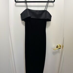 Elegant Black Off-Shoulder Dress